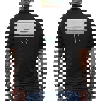 エアコンユニット メンズTシャツ バックプリント - Kawaiitshirt