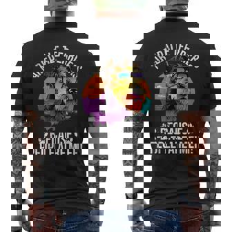 エアデールテリア なぜなら人々はメー エアデールテリア メンズTシャツ バックプリント - Kawaiitshirt