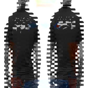 エイッエイッうぉ おもしろ 魚 ジョーク 海 シンプル パロディ 応援 エール 水族館 だじゃれ 長袖tシャツ メンズTシャツ バックプリント - Kawaiitshirt