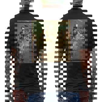 エドガー・ドガ ダンスクラス バレエ 印象派 アート メンズTシャツ バックプリント - Kawaiitshirt