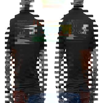 エドワードホッパーのナイトホークス 長袖tシャツ メンズTシャツ バックプリント - Kawaiitshirt