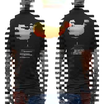 エビフライの模型 えびフライ 海老フライ メンズTシャツ バックプリント - Kawaiitshirt