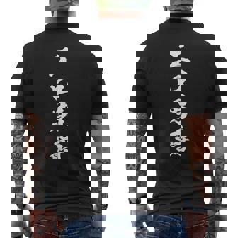 エロ男爵 面白いtシャツ シュール 下ネタ 文字 ダジャレ メンズ おもしろtシャツ ジョーク 男性用 メンズTシャツ バックプリント - Kawaiitshirt