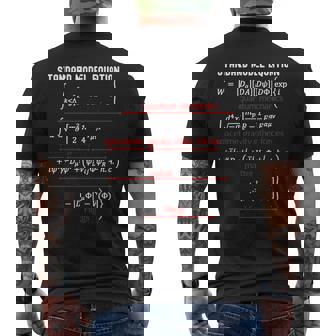 オタク標準模型方程式 物理学 数学科 先生 長袖tシャツ メンズTシャツ バックプリント - Kawaiitshirt