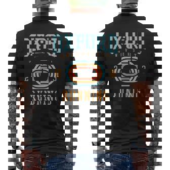 オックスフォード大学ランニング大学アカデミックスポーツpafi862。 メンズTシャツ バックプリント - Kawaiitshirt