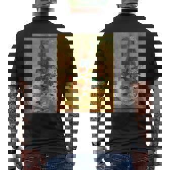 オディロン・ルドンによるミステリー メンズTシャツ バックプリント - Kawaiitshirt