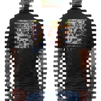 オルセー美術館パリ・ダンス・アット・ル・ムーラン・ド・ラ・ガレット・ルノワール メンズTシャツ バックプリント - Kawaiitshirt