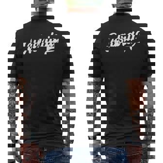 オーストラリア タイプセット ウェア ダウン アンダーラバー 誇り高きオーストラリア メンズTシャツ バックプリント - Kawaiitshirt