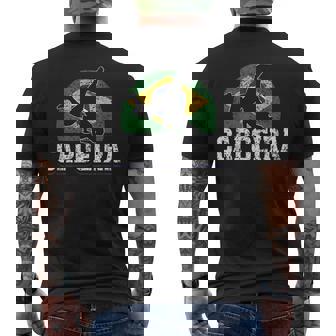 カポエイラ トレーニング ブラジル人 武道 趣味 カポエイラ メンズTシャツ バックプリント - Kawaiitshirt