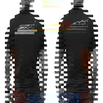 カマキリ 虫 虫 愛 祈る カマキリ レトロ メンズTシャツ バックプリント - Kawaiitshirt