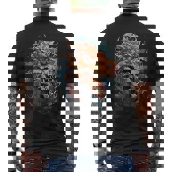 カラフルドラゴンi キッズドラゴン メンズTシャツ バックプリント - Kawaiitshirt