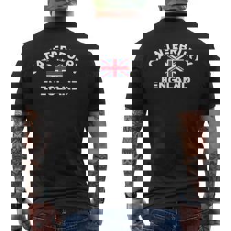 カンタベリー イギリス Uk イギリス シティ ユニオンジャック 旗 長袖tシャツ メンズTシャツ バックプリント - Kawaiitshirt