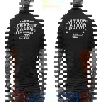 カンタベリー イングランド ヴィンテージ スポーツ デザイン 長袖tシャツ メンズTシャツ バックプリント - Kawaiitshirt