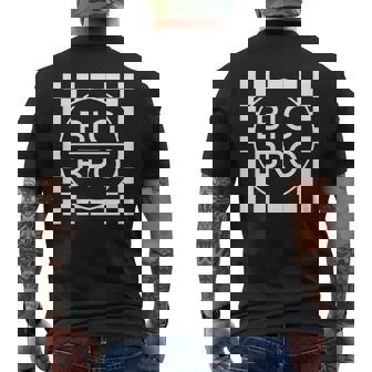 キッズ Big Brother シャツ 男の子 幼児 Big Bro アナウンスメント チェック メンズTシャツ バックプリント - Kawaiitshirt