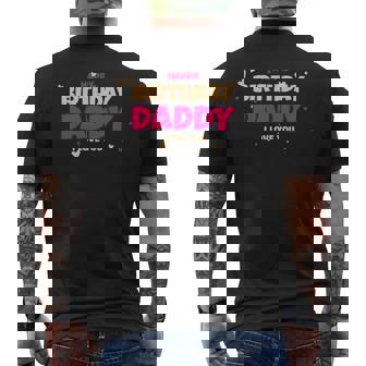 キッズ かわいい 父 誕生日 お誕生日おめでとう パパ メンズTシャツ バックプリント - Kawaiitshirt