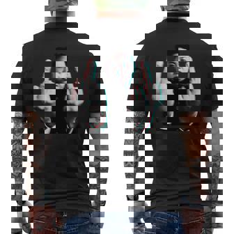 キム・ジョンアン Flipping The Bird 長袖tシャツ メンズTシャツ バックプリント - Kawaiitshirt