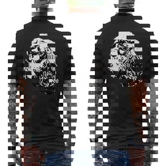 キャバリア・キング・チャールズ・スパニエル 長袖tシャツ メンズTシャツ バックプリント - Kawaiitshirt