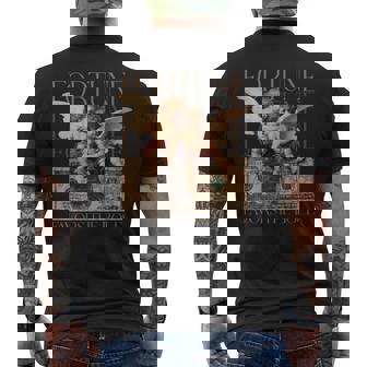 キューピッドとサイケ 2人の天使の赤ちゃん ドルフォーチュンアート 長袖tシャツ メンズTシャツ バックプリント - Kawaiitshirt