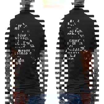 クラリネット クラリネット 楽器のことわざ メンズTシャツ バックプリント - Kawaiitshirt