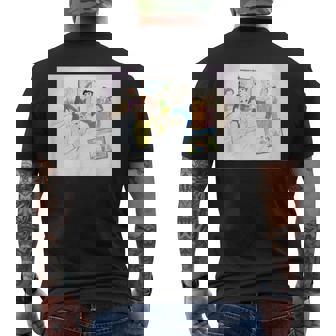 クレヨンしんちゃん しんちゃん誕生 メンズTシャツ バックプリント - Kawaiitshirt