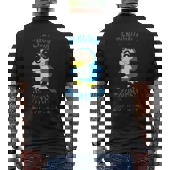 クレヨンしんちゃん ぺんぎんしんちゃん ワンポイント 長袖tシャツ メンズTシャツ バックプリント - Kawaiitshirt