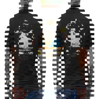 クレヨンしんちゃん ベビーしんちゃん はいはい メンズTシャツ バックプリント - Kawaiitshirt