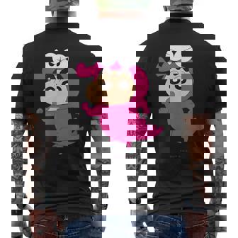 クレヨンしんちゃん ワニ山しんちゃん メンズTシャツ バックプリント - Kawaiitshirt