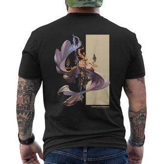 グランブルーファンタジーヴァーサス -ライジング- ウーノ メンズTシャツ バックプリント - Kawaiitshirt