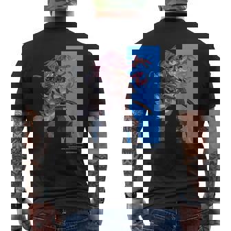 グランブルーファンタジーヴァーサス -ライジング- メグ メンズTシャツ バックプリント - Kawaiitshirt