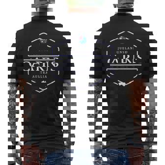 ケアンズ オーストラリア ケアンズ クイーンズランド オーストラリア メンズTシャツ バックプリント - Kawaiitshirt