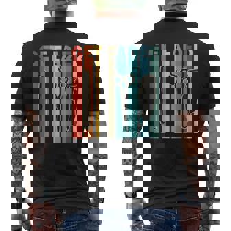 ゲット・フェード、バーバー・クリッパーズ、ファニー・バーバー メンズTシャツ バックプリント - Kawaiitshirt