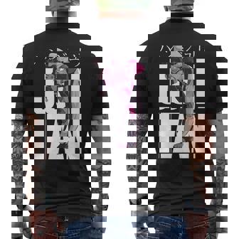 ゲーマープレイヤー愛好家向けジュリハンキャラクター 長袖tシャツ メンズTシャツ バックプリント - Kawaiitshirt