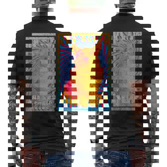 コーギードッグファニーサイケデリック1960年代ウェルシュコーギーペンブローク メンズTシャツ バックプリント - Kawaiitshirt