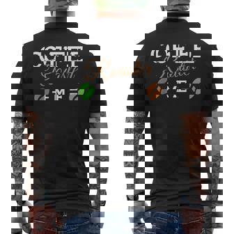 コーヒーロースター メンズTシャツ バックプリント - Kawaiitshirt