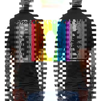 ゴキブリ目 レインボー ゴキブリ目 野生動物 メンズTシャツ バックプリント - Kawaiitshirt