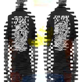 サウナ Totonou ととのう 猫 キャラクター 整うauna さうな ネタ かわいい ねこ ぬこ ヌコ おもしろ メンズTシャツ バックプリント - Kawaiitshirt