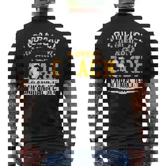 サッカーコーチ ギフト 感謝チーム プレイヤー ラブスポーツチーム メンズTシャツ バックプリント - Kawaiitshirt