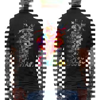 サルサダンス キューバダンス キューババカンス メンズTシャツ バックプリント - Kawaiitshirt