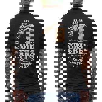 サンライズ エクスプレス トレイン 日本 東京 出雲 サンライズ 出雲 電車 メンズTシャツ バックプリント - Kawaiitshirt