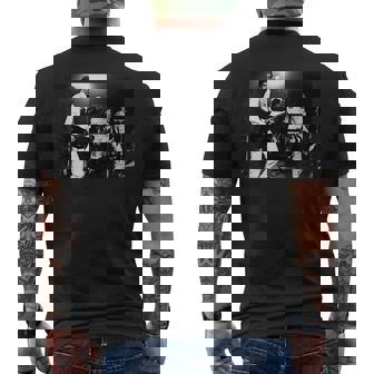 ザ・クラッシュ・アイ・ファイト・ザ・ロー・ホワイト・ライオット・ツアー メンズTシャツ バックプリント - Kawaiitshirt