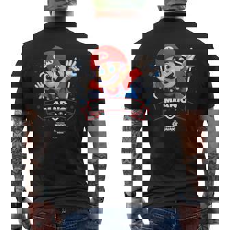 ザ・スーパーマリオギャラクシー・ムービー Mario Champion メンズTシャツ バックプリント - Kawaiitshirt
