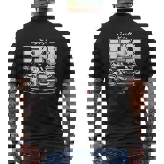 シビック タイプr Fk 8 日本車 長袖tシャツ メンズTシャツ バックプリント - Kawaiitshirt