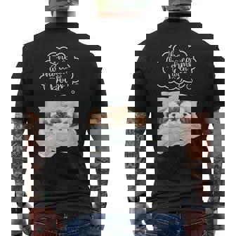 シーズー 犬 ナイトガウン パジャマ メンズTシャツ バックプリント - Kawaiitshirt