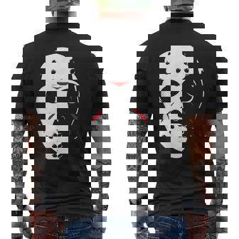 ジェイソンホッケーマスク ハロウィンシャツ 13日の金曜日 メンズTシャツ バックプリント - Kawaiitshirt