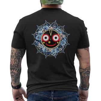 ジェイ・ジャガンナート ヒンドゥー教の愛 プリ・ハレ・クリシュナ メンズTシャツ バックプリント - Kawaiitshirt