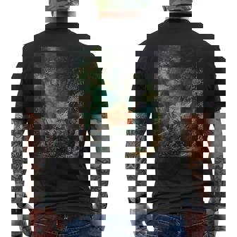 ジャンオノレ・フラゴナール作 スイングペインティング メンズTシャツ バックプリント - Kawaiitshirt