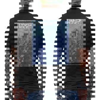 ジョニー・シュー・ヨーク・サンダース メンズTシャツ バックプリント - Kawaiitshirt