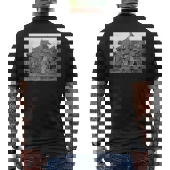 ジョン・クリーズ サー・ランスロット・モンティ・パイソン メンズTシャツ バックプリント - Kawaiitshirt