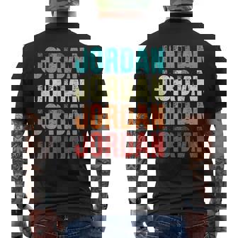 ジョーダン カラフル メンズTシャツ バックプリント - Kawaiitshirt