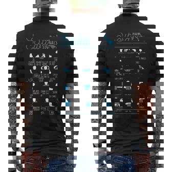 スキューバハンドシグナル チーム 面白いダイバーサイン ダイビングインストラクター メンズTシャツ バックプリント - Kawaiitshirt